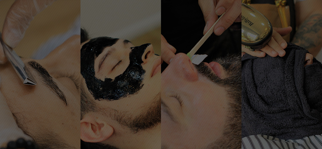 Barberia Bravos, Tratamiento Facial, mascara negra, puntos negros, black mask, depilacion con cera, perfilado de cejas